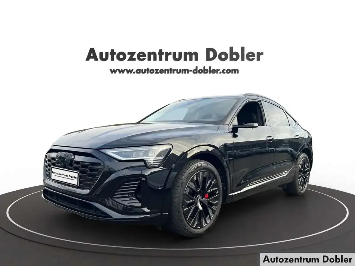 Gebraucht Audi Q8 Sportback e-tron S-Line 300 kW (408 PS) 2023 Mythosschwarz SUV
