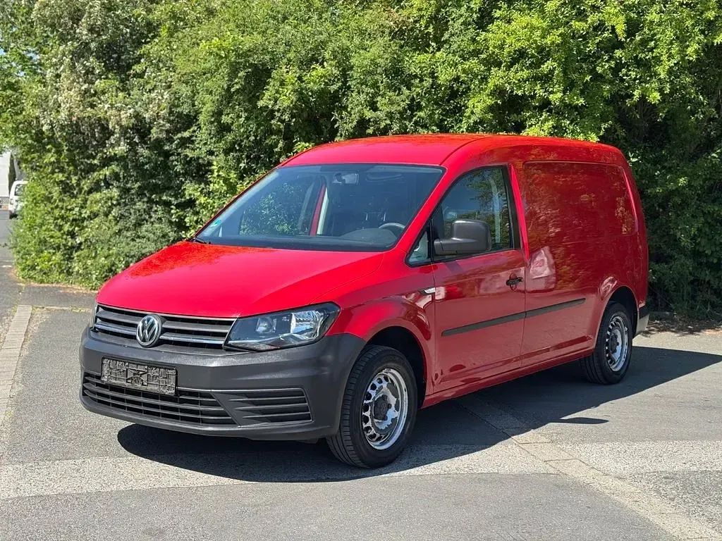 Usado VW Caddy 102 HP (75 kW) 2016 Vermelho Monovolume