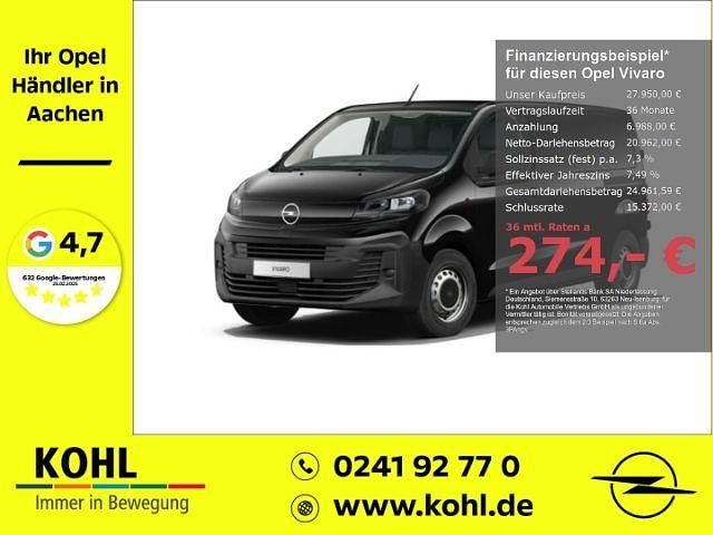 Neu Opel Vivaro 144 PS (105 kW) 2025 Grau Van / Kleinbus