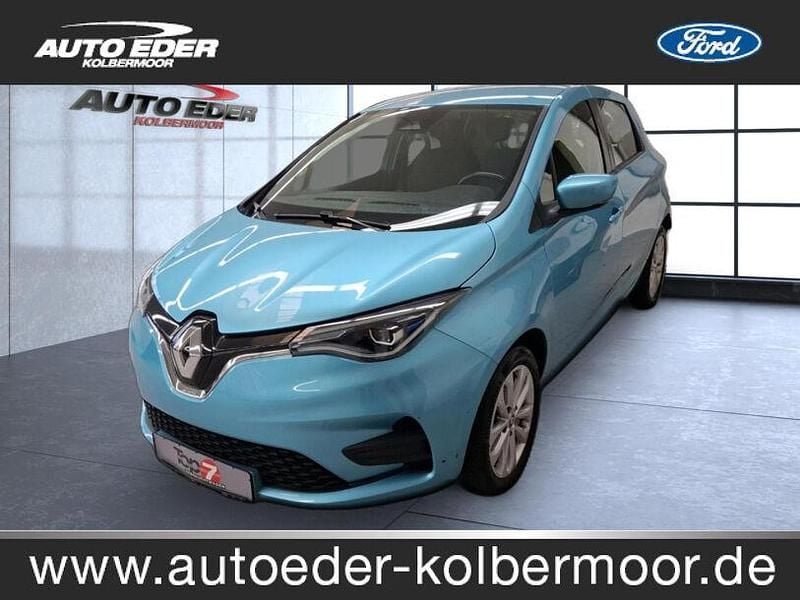 Blau Gebraucht 2021 Renault Zoe Experience Kleinwagen | 14.990 € (Fairer Preis) - Bild 1/4