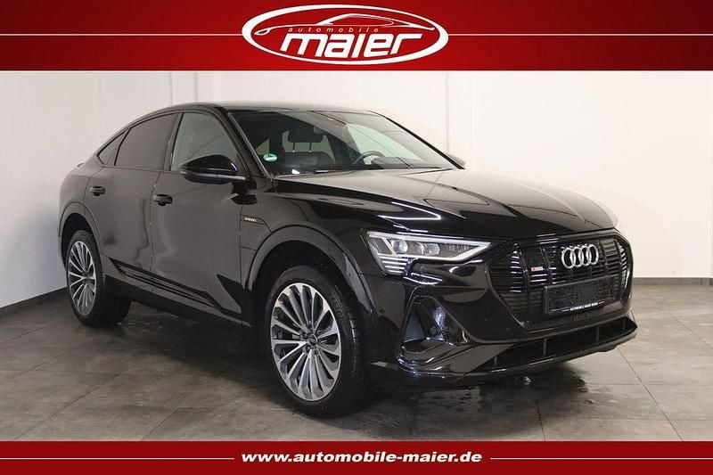 Schwarz Gebraucht 2022 Audi e-tron S-Line SUV | 29.800 € (Superpreis) - Bild 1/4