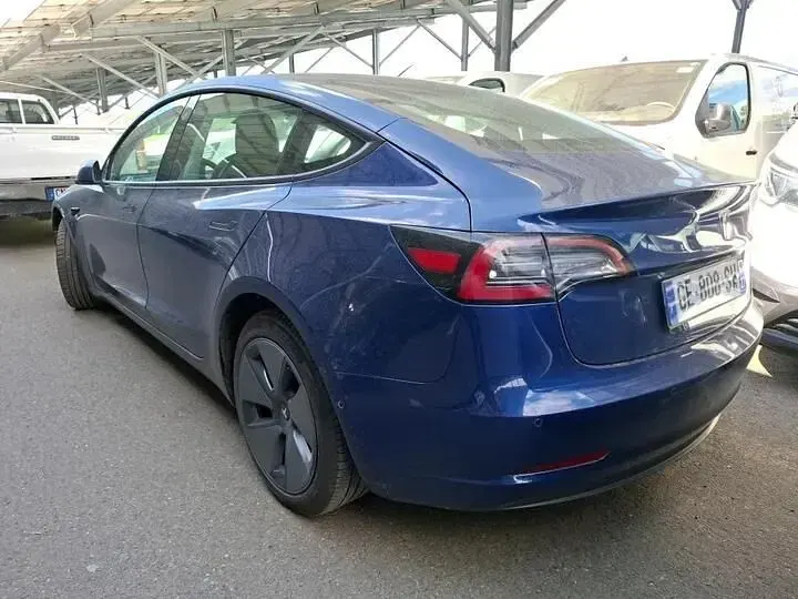 Brugt Tesla Model 3 Standard Range 225 kW (306 HK) 2022 Blå Sedan