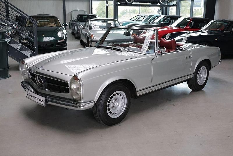 Gebraucht Mercedes W113 150 PS (110 kW) 1965 Silber Cabrio