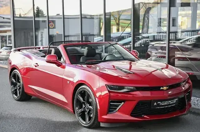 Gebraucht Chevrolet Camaro 453 PS (333 kW) 2018 Rot Cabrio