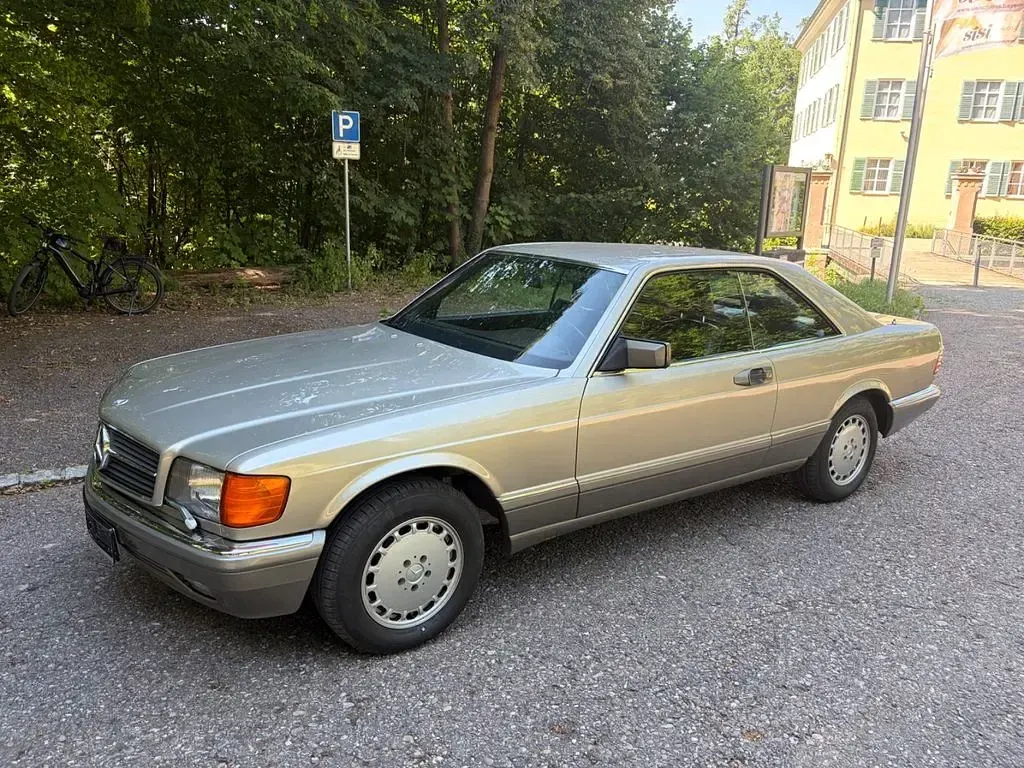 Gebraucht Mercedes 500 1986 Rauchsilbermetallic Coupé