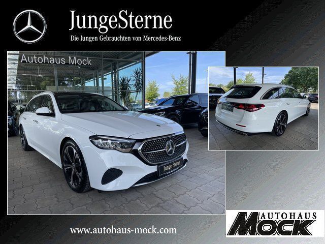 Weiß Gebraucht 2024 Mercedes E220 Avantgarde Kombi | 44.890 € (Teuer) - Bild 1/4