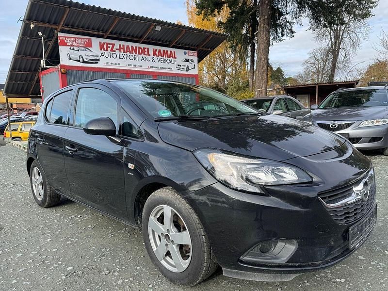 Gebraucht Opel Corsa drive 101 PS (74 kW) 2016 Schwarz Kleinwagen