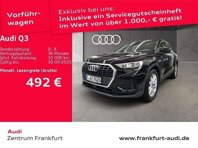Mythosschwarz metallic Gebraucht 2025 Audi Q3 Basis SUV | 38.460 € (Guter Preis) - Bild 1/3