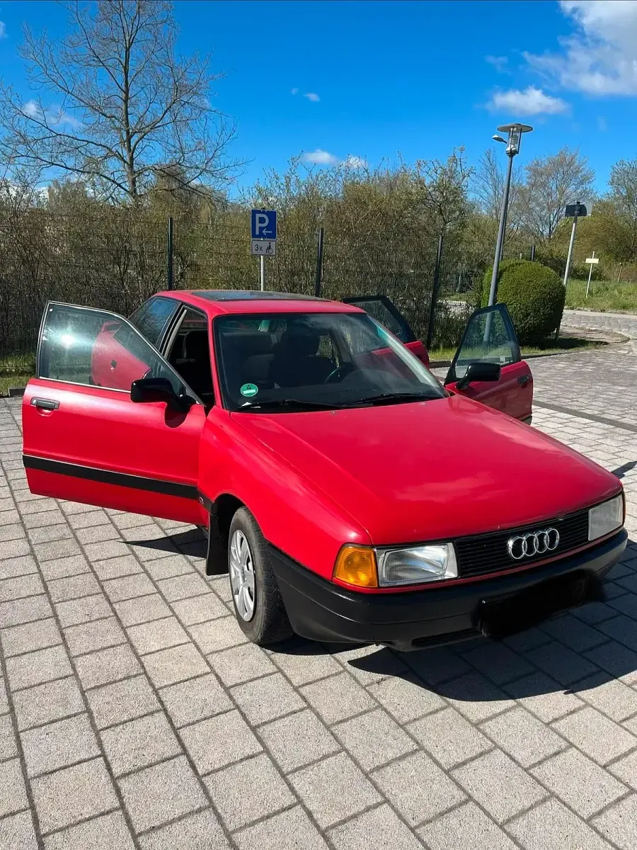 Gebraucht Audi 80 90 PS (66 kW) 1991 Rot Limousine