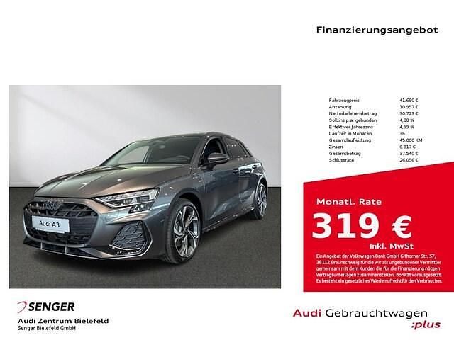 Gebraucht Audi A3 Sportback e-tron Ambiente 204 PS (150 kW) 2026 Daytonagrau perleffekt Kleinwagen
