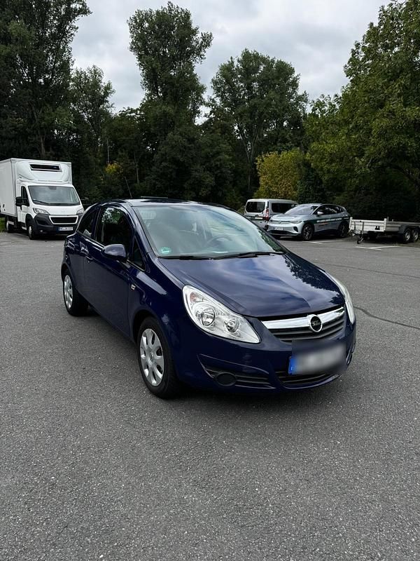 Blau Gebraucht 2009 Opel Corsa Kleinwagen | 2.299 € (Guter Preis) - Bild 1/4