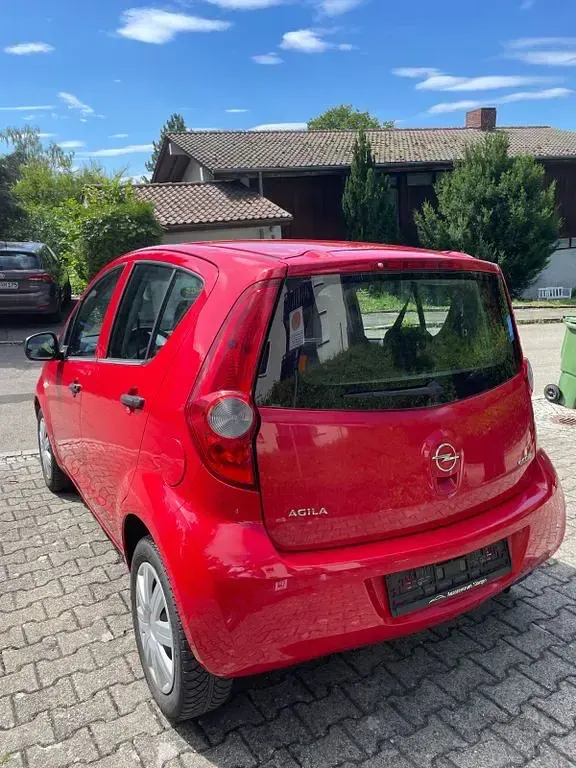 Gebraucht Opel Agila Eco 68 PS (50 kW) 2009 Rot Kleinwagen