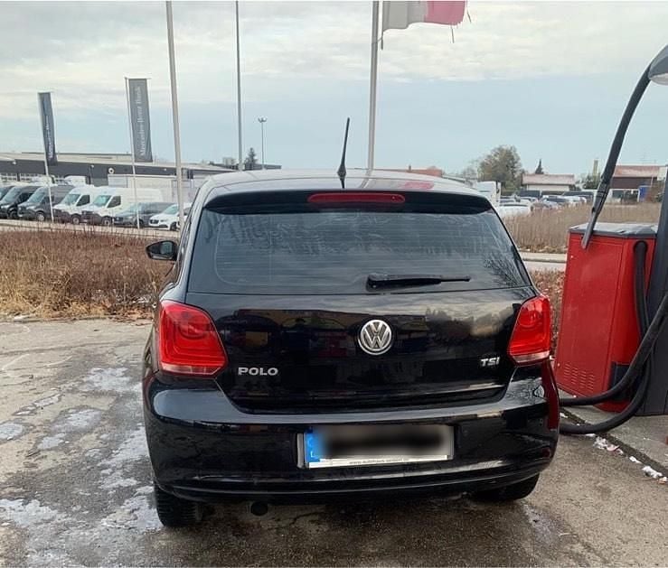 Gebraucht VW Polo 90 PS (66 kW) 2012 Schwarz Kleinwagen
