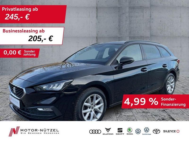 Schwarz Gebraucht 2021 Seat Leon ST Style Kombi | 20.360 € (Etwas zu teuer) - Bild 1/4