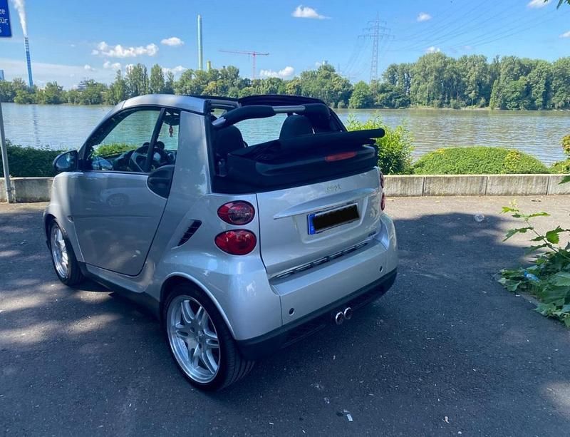 Gebraucht Smart ForTwo Cabrio Brabus 98 PS (72 kW) 2010 Silber Cabrio