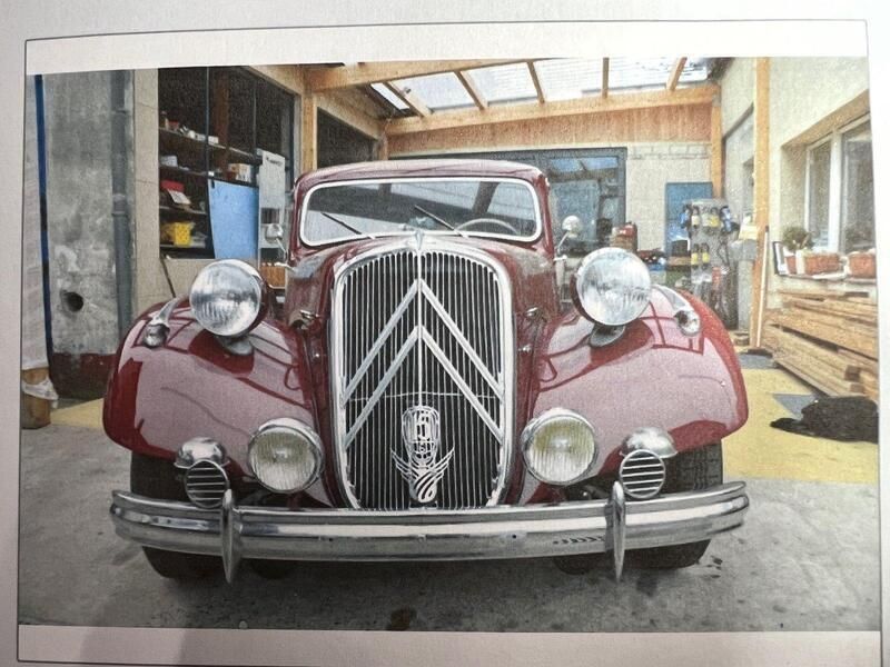 Rot Gebraucht 1954 Citroën Traction Avant Kombi | 43.850 € - Bild 1/4