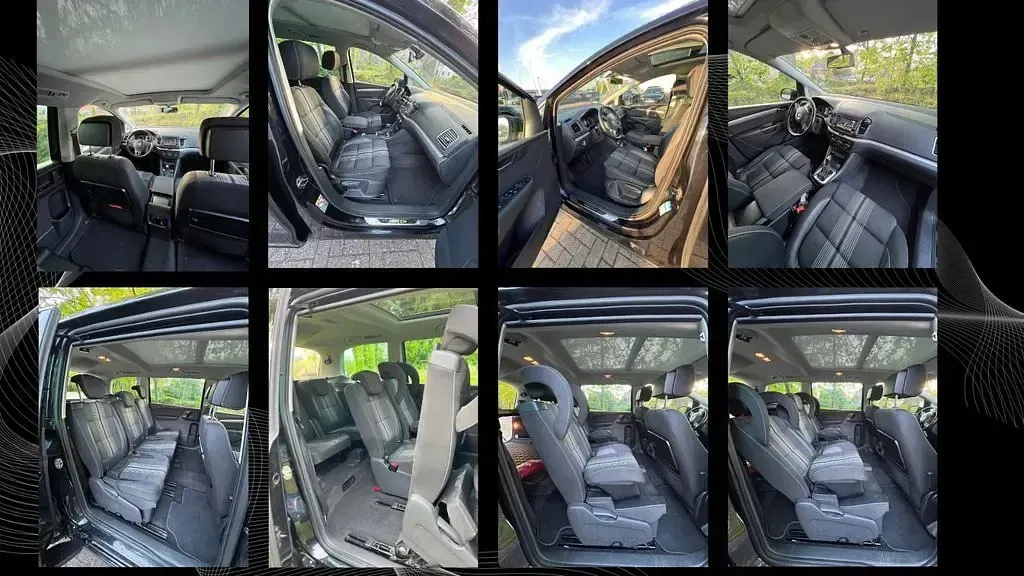 Gebraucht VW Sharan Match 170 PS (125 kW) 2012 Schwarz Van / Kleinbus