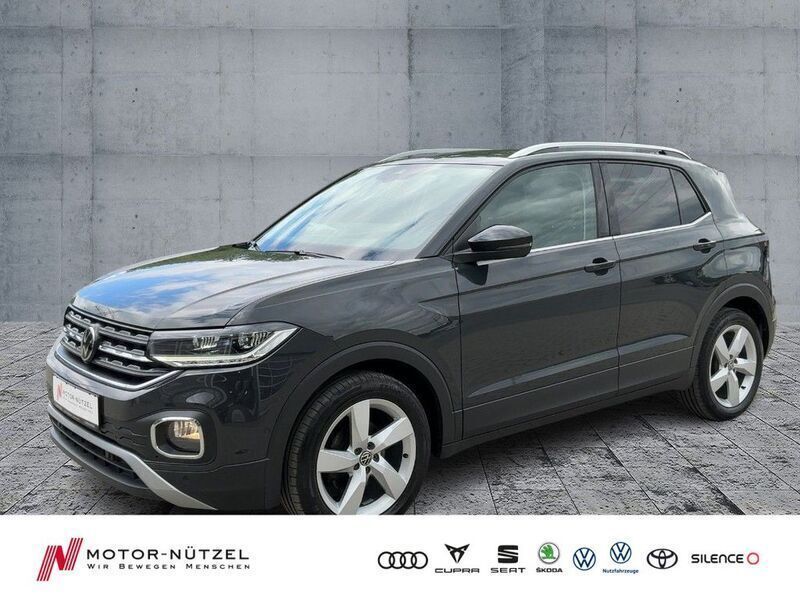 Grau Gebraucht 2021 VW T-Cross Style SUV | 22.630 € (Etwas zu teuer) - Bild 1/4