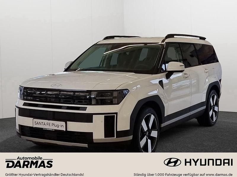 Weiß Gebraucht 2024 Hyundai Santa Fe Signature SUV | 46.490 € - Bild 1/4