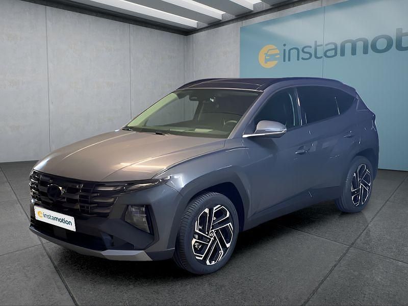 Grau Gebraucht 2025 Hyundai Tucson SUV | 37.949 € (Etwas zu teuer) - Bild 1/4