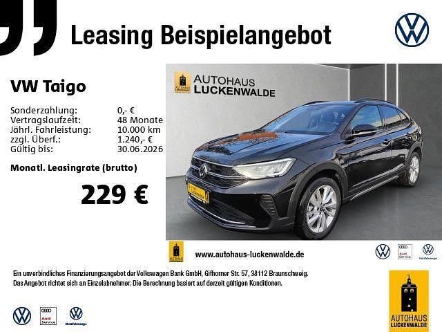 Neu VW Taigo R 116 PS (85 kW) 2025 Schwarz SUV