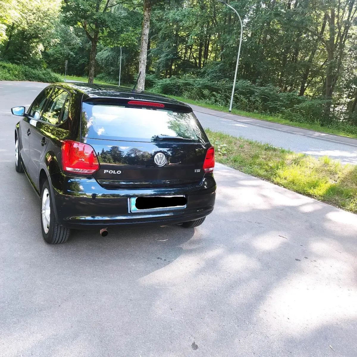 Gebraucht VW Polo 90 PS (66 kW) 2013 Schwarz Kleinwagen