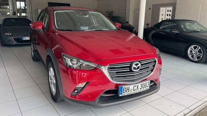 Gebraucht Mazda CX-3 Exclusive-Line 121 PS (88 kW) 2019 Rot SUV