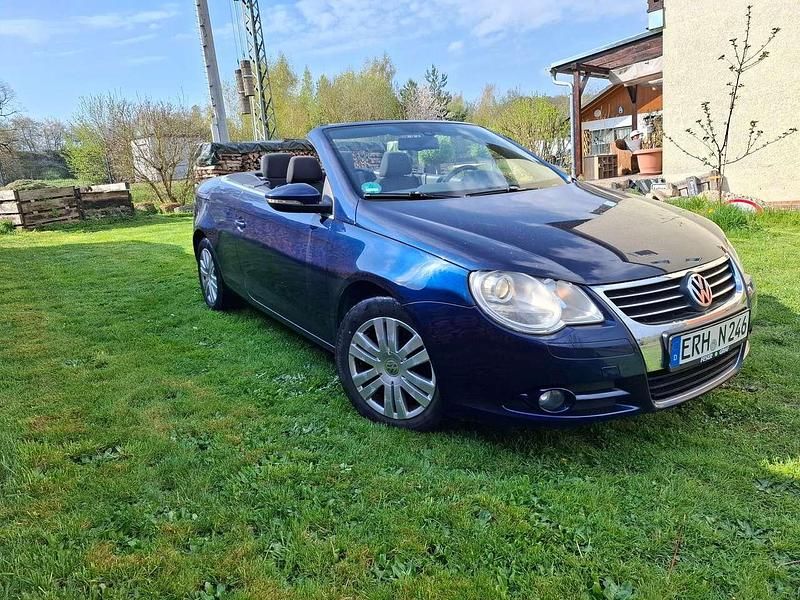 Gebraucht VW Eos Edition 140 PS (102 kW) 2010 Blau Cabrio