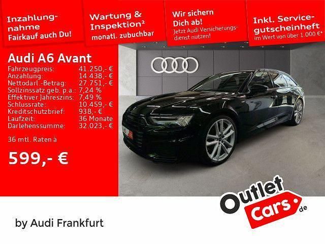 Schwarz Gebraucht 2023 Audi A6 Sport Kombi | 41.250 € (Superpreis) - Bild 1/2