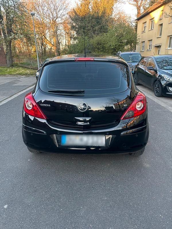 Gebraucht Opel Corsa 80 PS (58 kW) 2008 Schwarz Kleinwagen