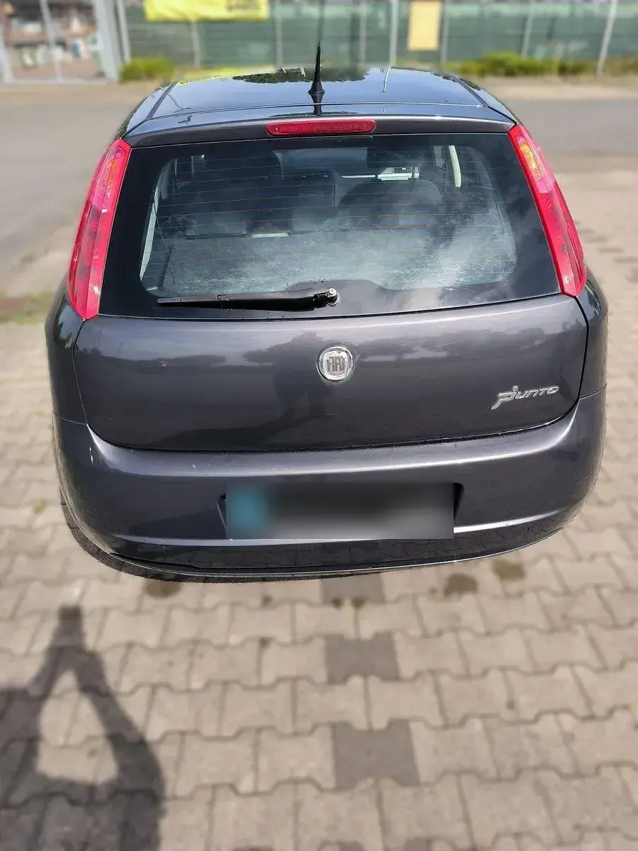 Gebraucht Fiat Punto Dynamic 65 PS (47 kW) 2008 Grau Kleinwagen