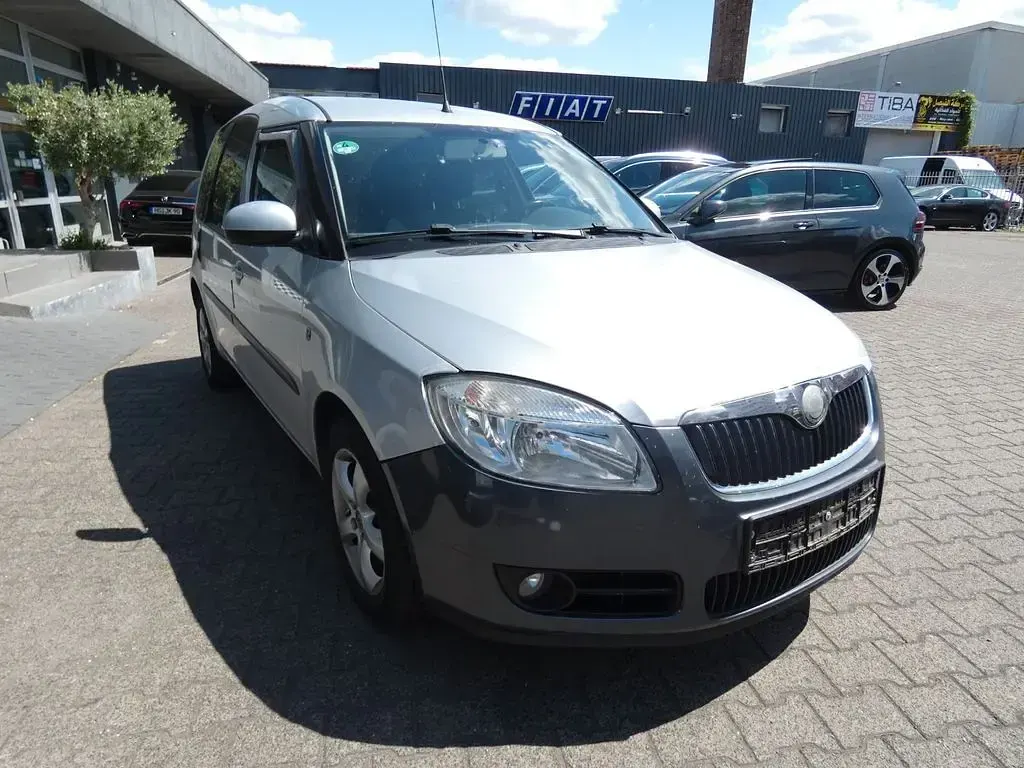 Gebraucht Skoda Roomster Style 105 PS (77 kW) 2007 Silber Van / Kleinbus