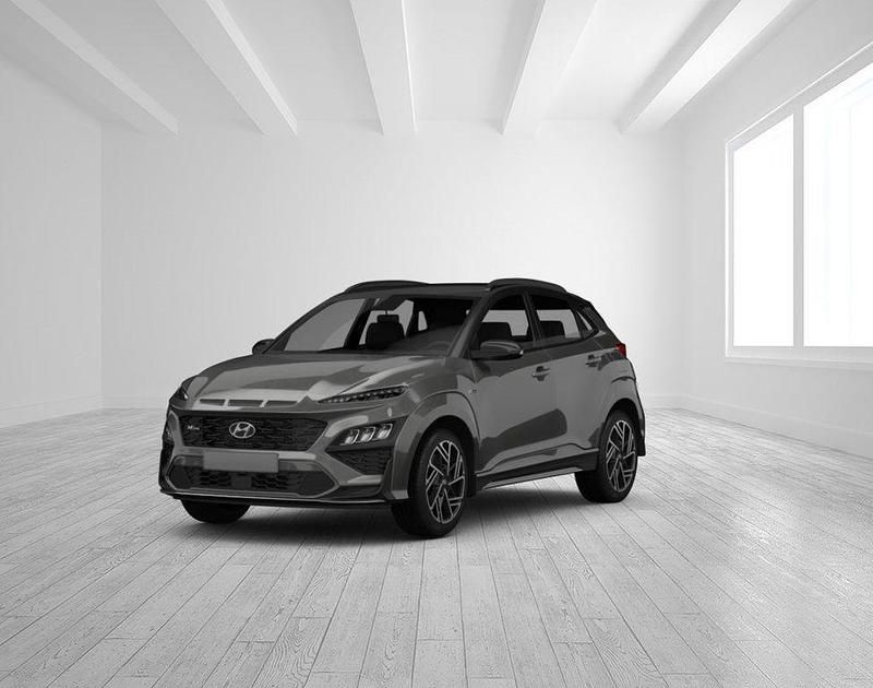Cyber grey / phantom blac Gebraucht 2022 Hyundai Kona N Line SUV | 24.890 € (Fairer Preis) - Bild 1/1