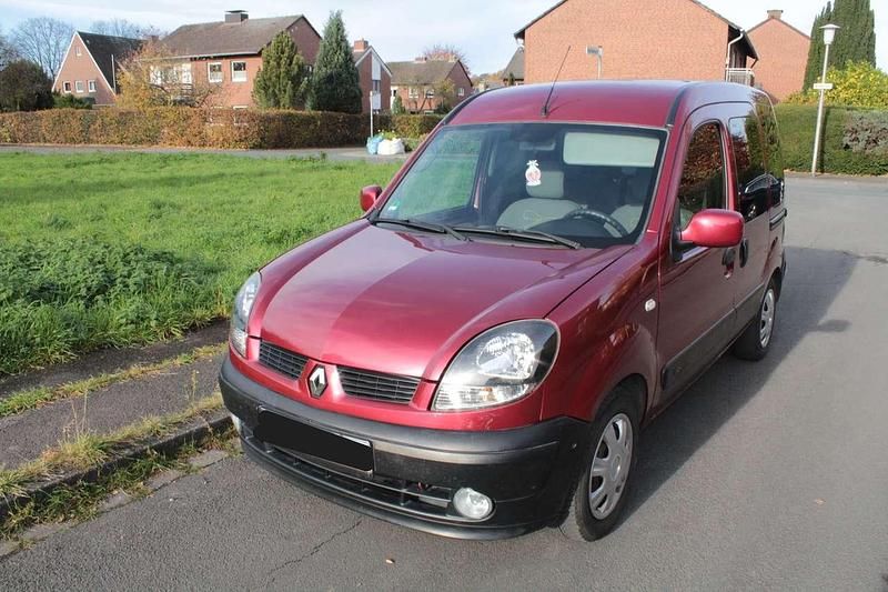 Gebraucht Renault Kangoo 75 PS (55 kW) 2005 Rot Van / Kleinbus