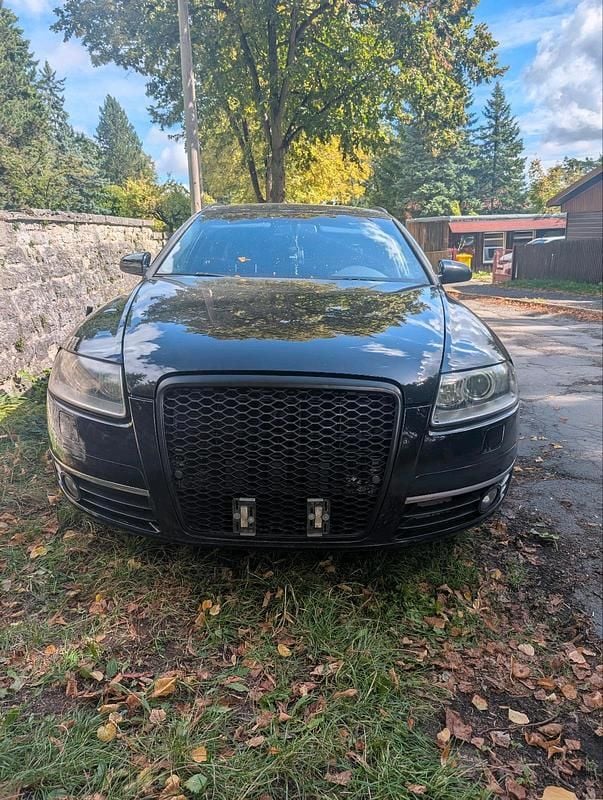 Schwarz Gebraucht 2007 Audi A6 S-Line Kombi | 6.400 € (Teuer) - Bild 1/4