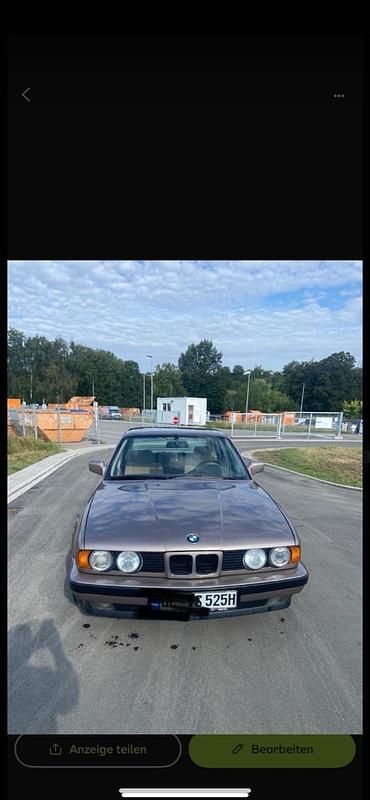 Andere farben Gebraucht 1989 BMW 525 Limousine | 11.000 € - Bild 1/4