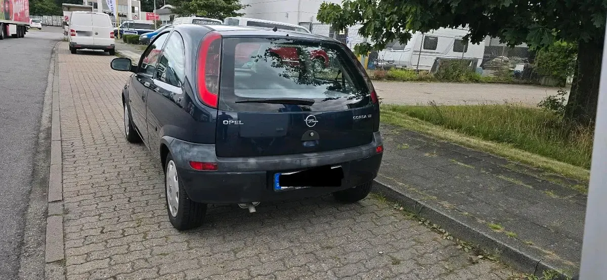 Gebraucht Opel Corsa 89 PS (65 kW) 2001 Blau Kleinwagen