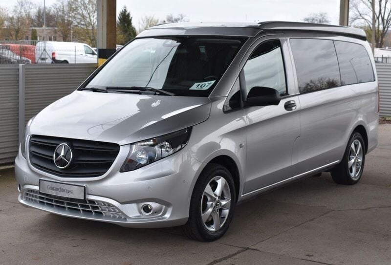 Gebraucht Mercedes V250 Marco Polo 190 PS (139 kW) 2021 Brillantsilber metallic Van / Kleinbus