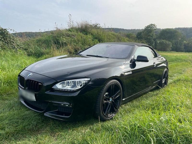 Schwarz Gebraucht 2014 BMW 650 Cabriolet Cabrio | 29.999 € (Fairer Preis) - Bild 1/4