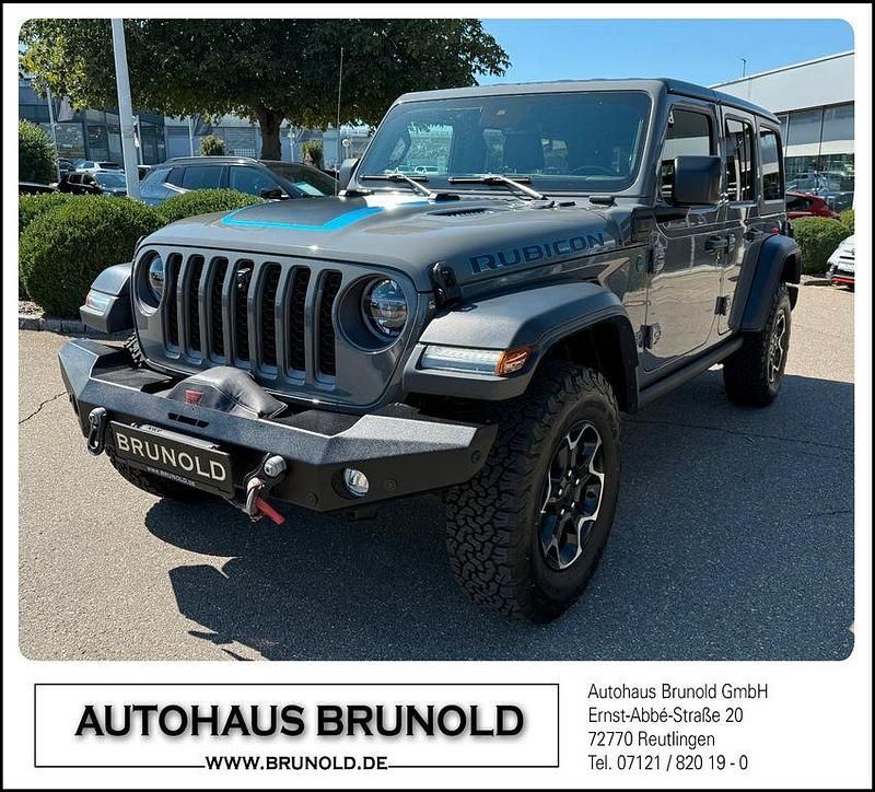 Grau Gebraucht 2022 Jeep Wrangler Unlimited Rubicon SUV | 53.900 € (Guter Preis) - Bild 1/4