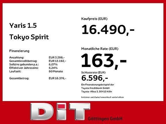 Gebraucht Toyota Yaris Hybrid Basis 116 PS (85 kW) 2021 Marlingrau metallic, dach tokio fusion Limousine