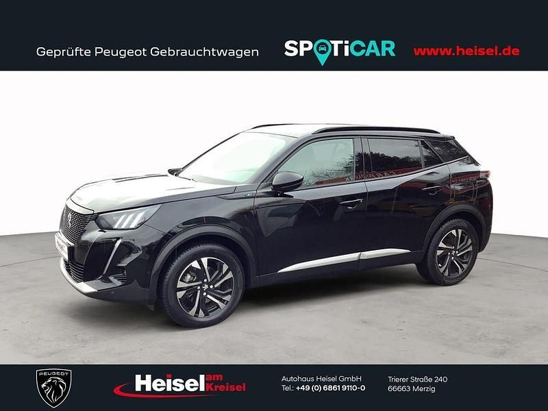Gebraucht Peugeot e-2008 GT 100 kW (136 PS) 2022 Schwarz SUV