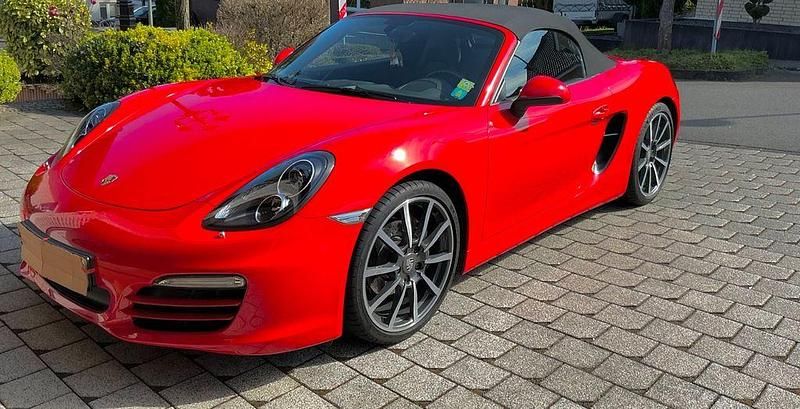 Gebraucht Porsche Boxster 265 PS (194 kW) 2013 Rot Cabrio