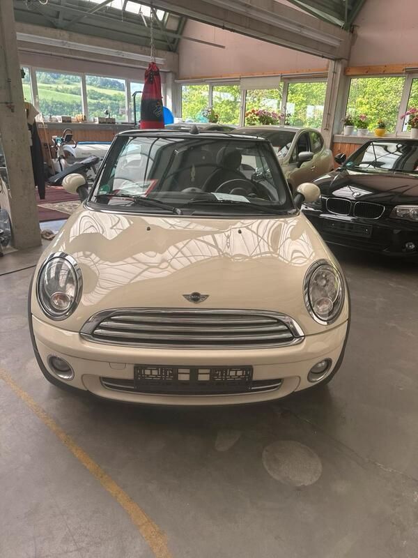 Weiß Gebraucht 2009 Mini Cooper Cabriolet Cabrio | 4.650 € (Fairer Preis) - Bild 1/4