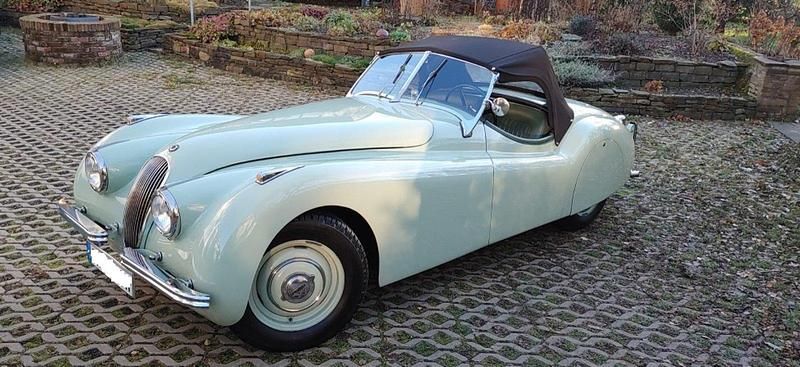 Gebraucht Jaguar XK 160 PS (117 kW) 1950 Grün Cabrio
