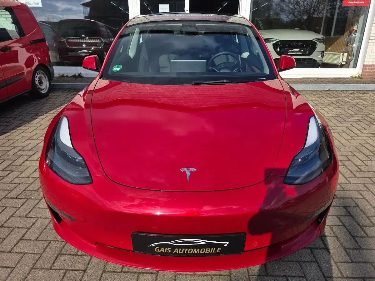 Occasion Tesla Model 3 366 kW (498 ch) 2021 Rouge Berline