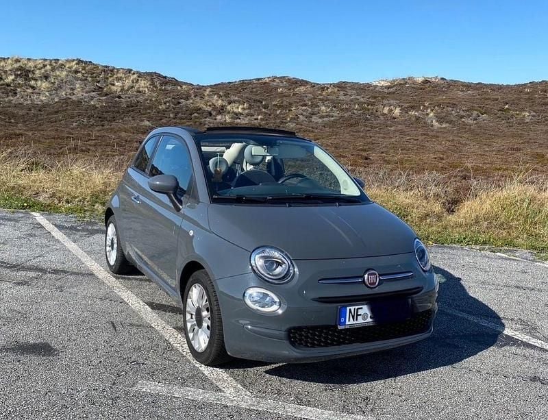 Second-hand Fiat 500C Pop 69 CP (50 kW) 2016 Gri Cabrio