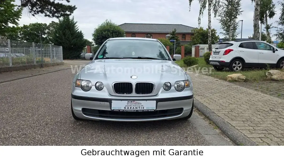 Gebraucht BMW 316 Compact 116 PS (85 kW) 2001 Grau Kleinwagen