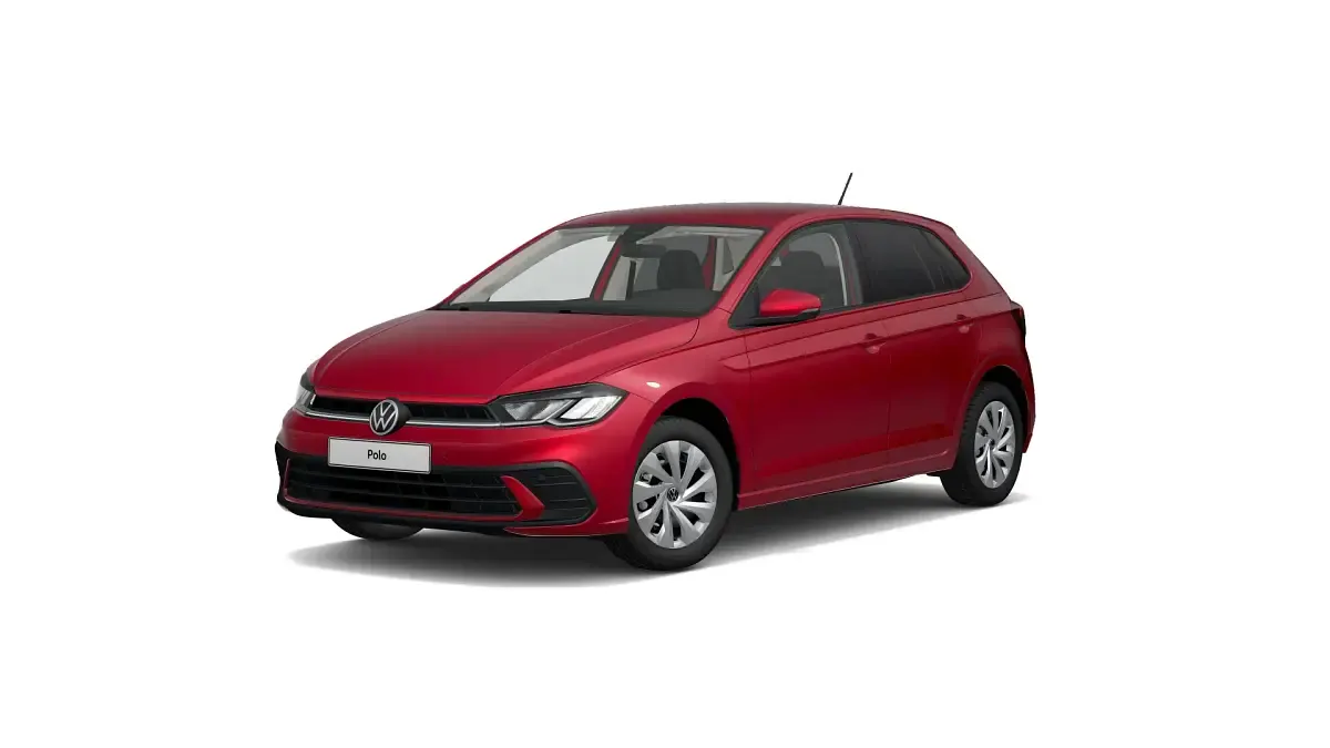 Gebraucht VW Polo Pro 95 PS (69 kW) 2021 Rot Kleinwagen