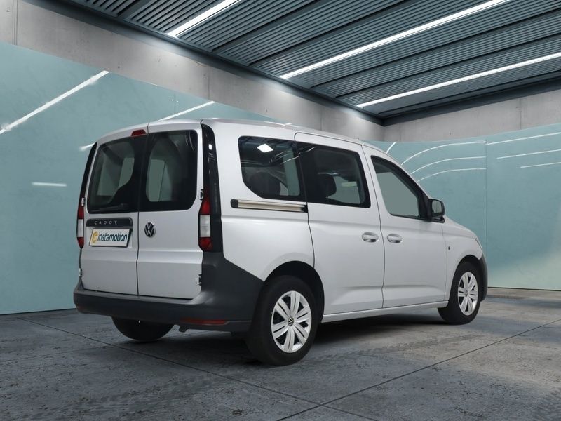 Gebraucht VW Caddy 122 PS (89 kW) 2021 Silber Van / Kleinbus